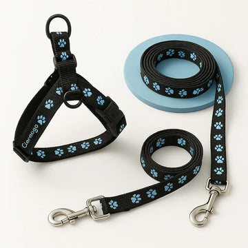 Dog and cat leash and Hardness - Clawmego