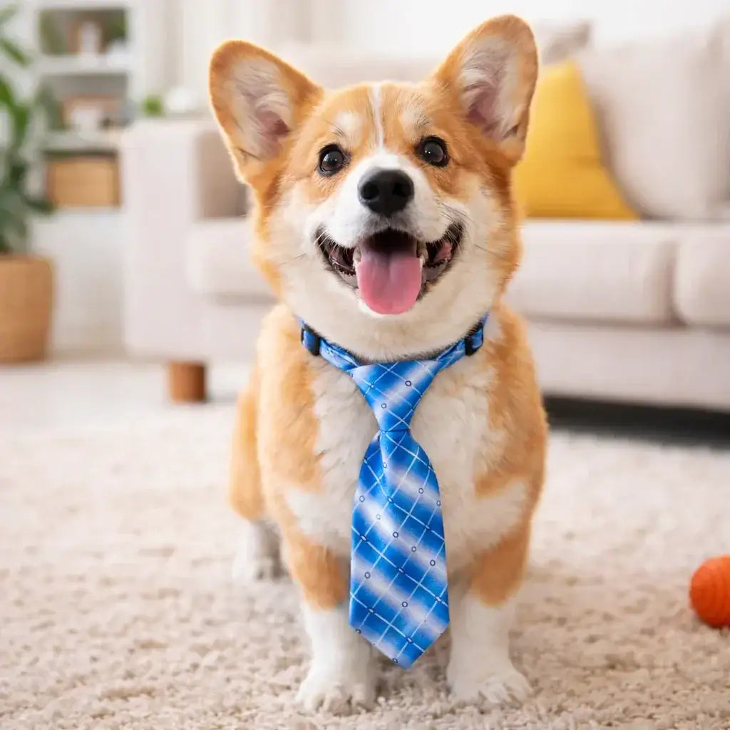 Adjustable Pet Tie Set – Stylish Neckties for Dogs & Cats | Comfort Fit, Easy Wear