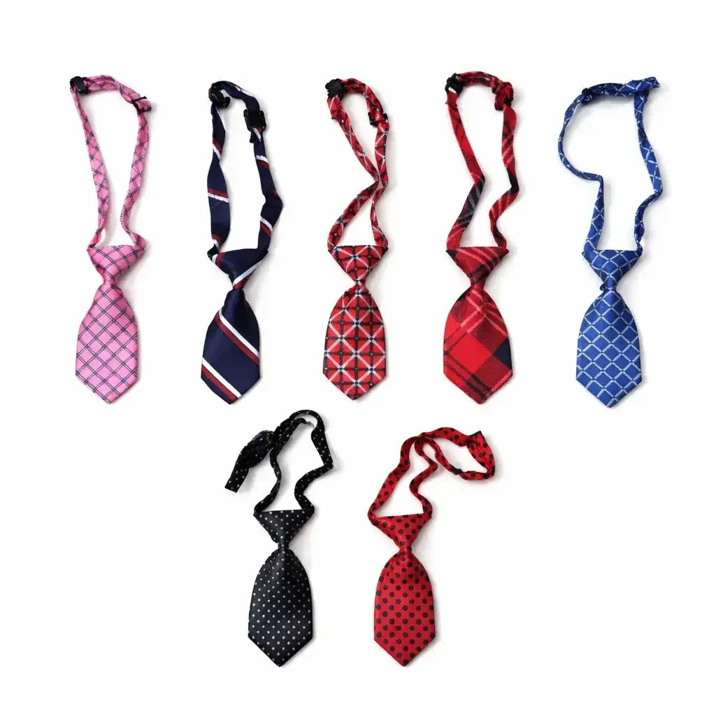 Adjustable Pet Tie Set – Stylish Neckties for Dogs & Cats | Comfort Fit, Easy Wear