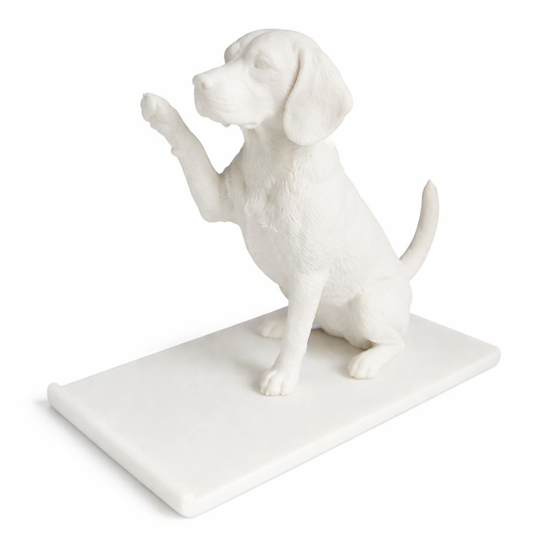 Beagle_figurine_Mobile_holder_Product_view