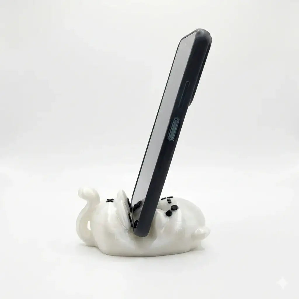 Cat_figurine_mobileholder_Closeup View