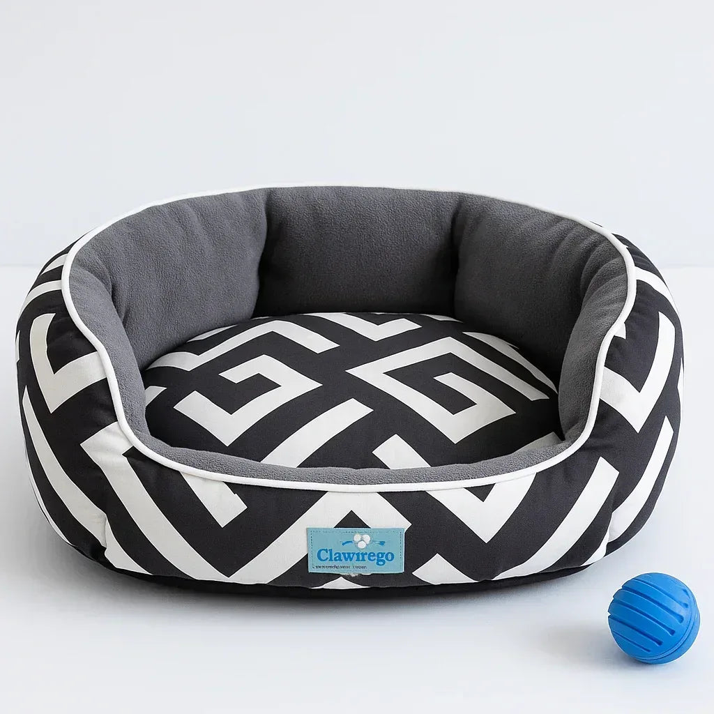 Pet Bed and Bowl Combo - Clawmego