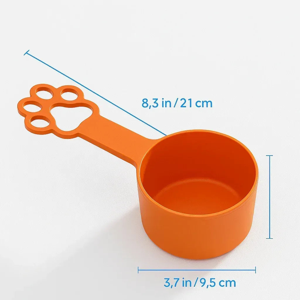 Paw Handle Food Scooper | Durable, Easy-Grip Pet Feeding Tool Sale - Clawmego