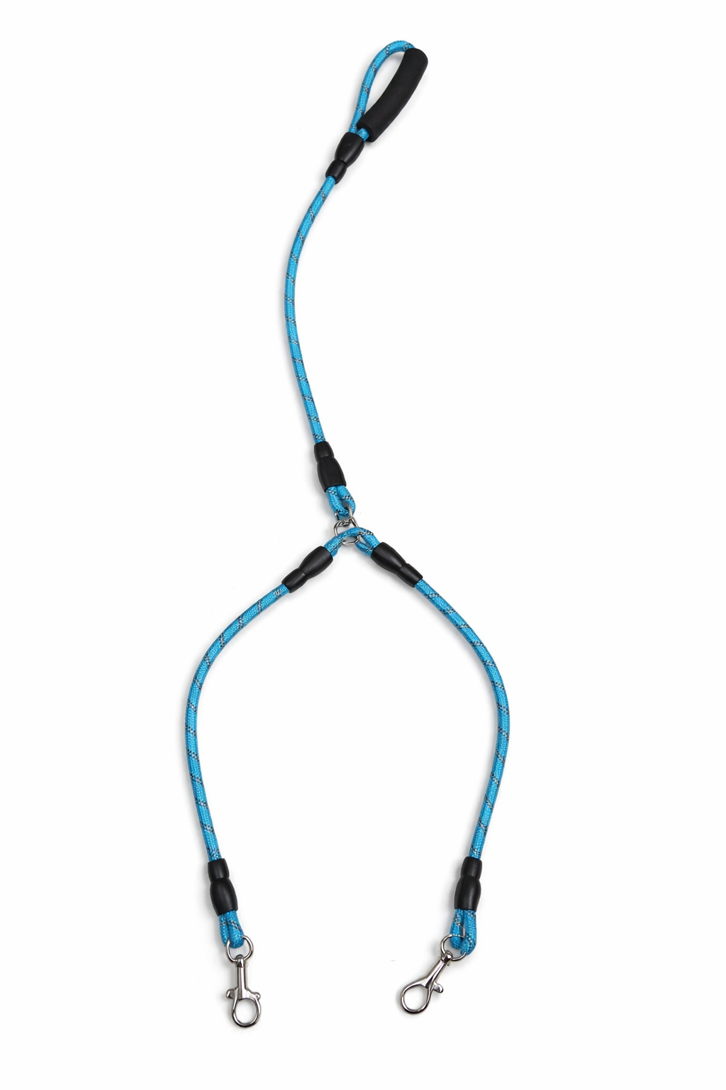 Clawmego Heavy Duty Dual Dog Leash – Rope for Two Dogs