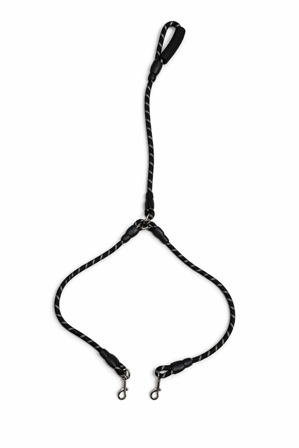 Clawmego Heavy Duty Dual Dog Leash – Rope for Two Dogs