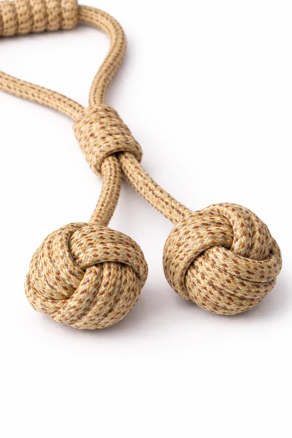 Rope Handle Toy with Double Knotted Balls - Clawmego