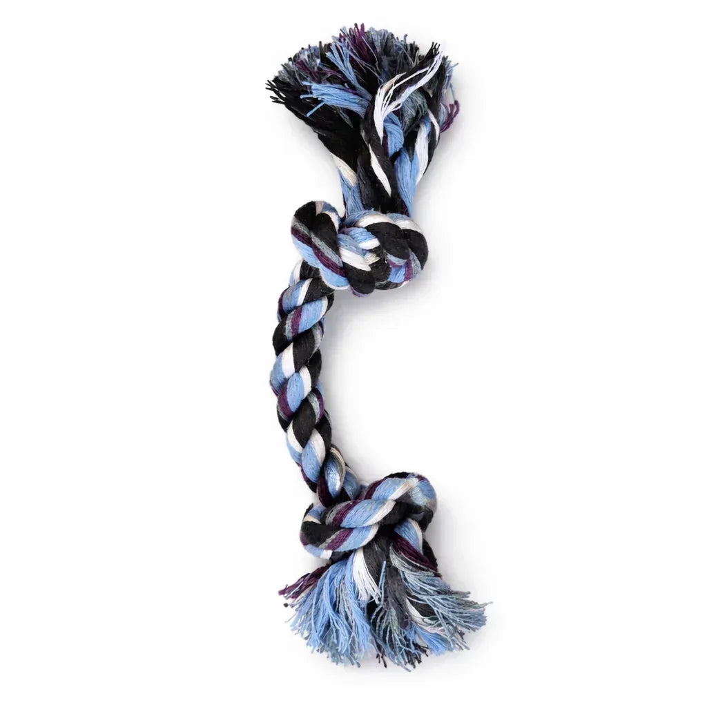 Cotton Rope Knotted Dog Toy – Interactive Chew & Tug - Clawmego