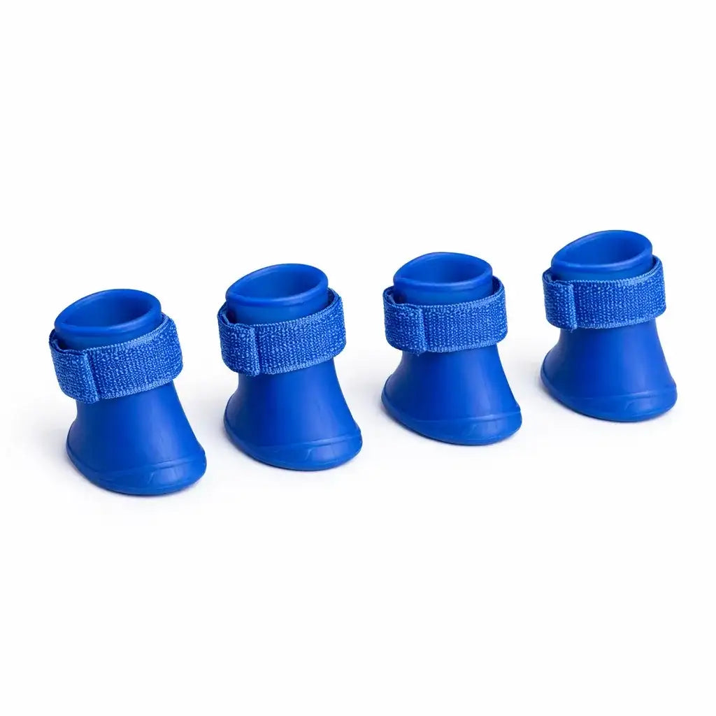 Comfort-Fit Pet Silicone Shoes | Adjustable, Waterproof, Anti Slip