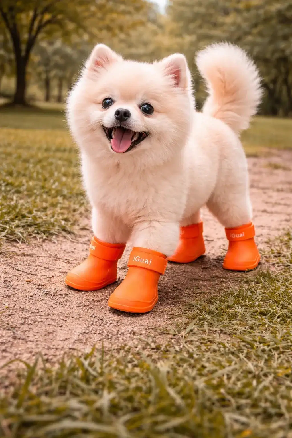 Comfort-Fit Pet Silicone Shoes | Adjustable, Waterproof, Anti Slip