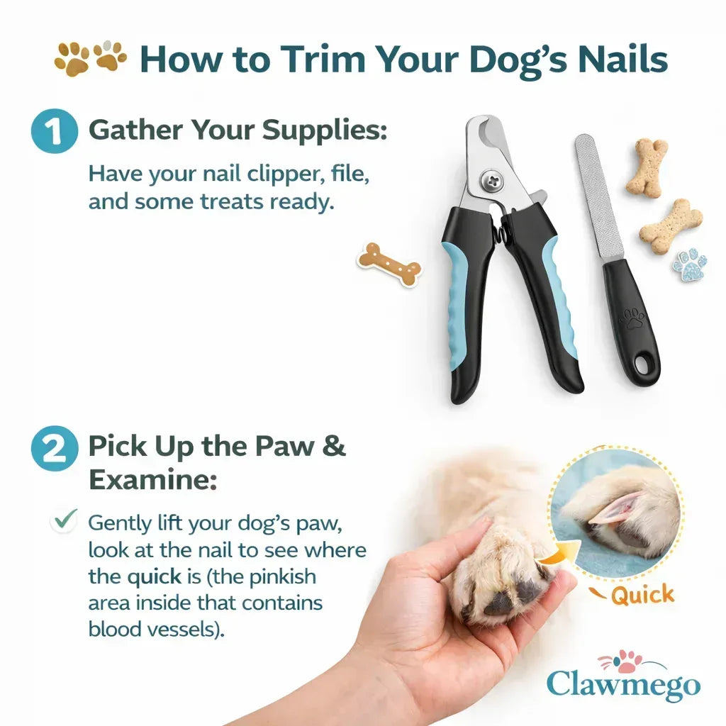 Pet Nail Clipper & File Set – Professional Grooming Tool Sale - Clawmego