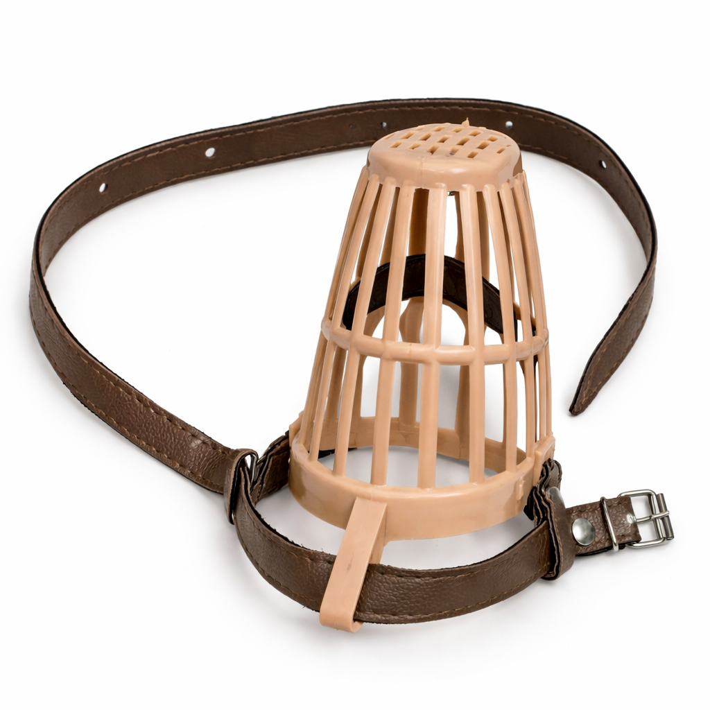 Adjustable Dog Muzzle – Breathable Basket, Comfort Fit