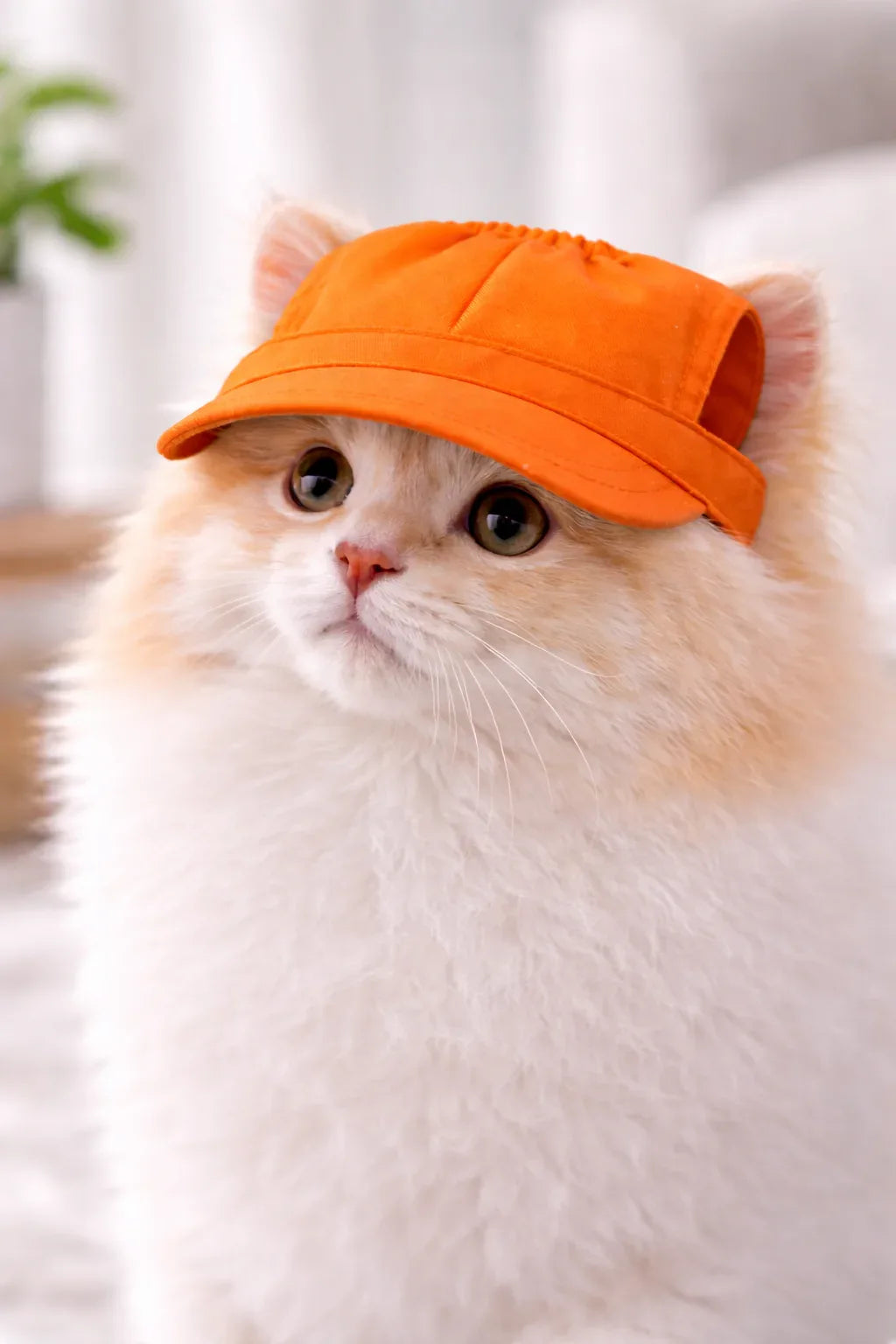 Adjustable Cat & Dog Hat – Cute Ear Cap, Comfort Fit - Clawmego