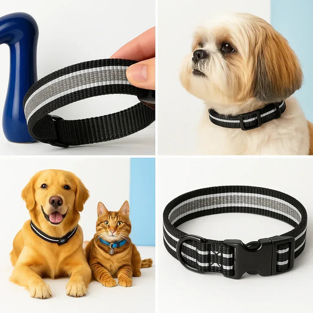 No-Pull Dog Harness, Padded Collar & Leash Combo - Clawmego