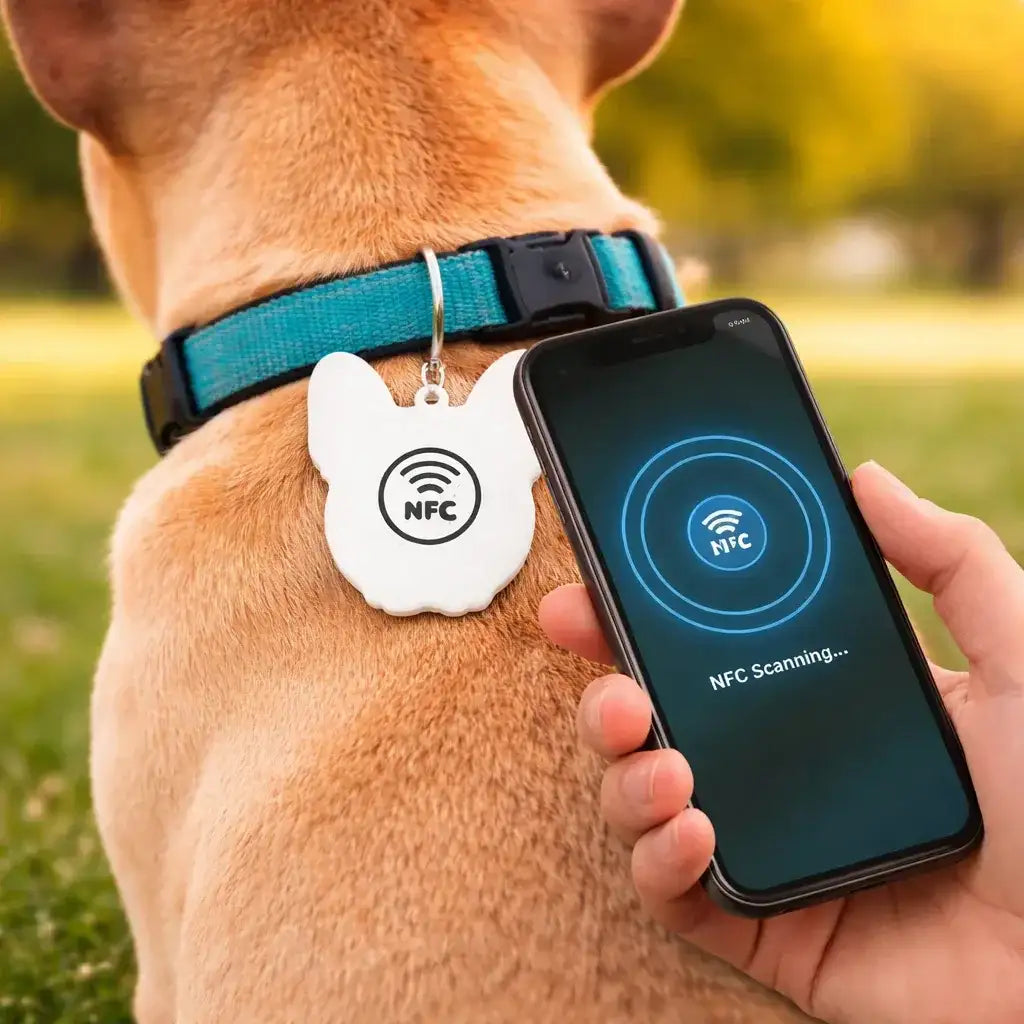 ClawMego Classic Taggo Custom Bulldog Pet Tag