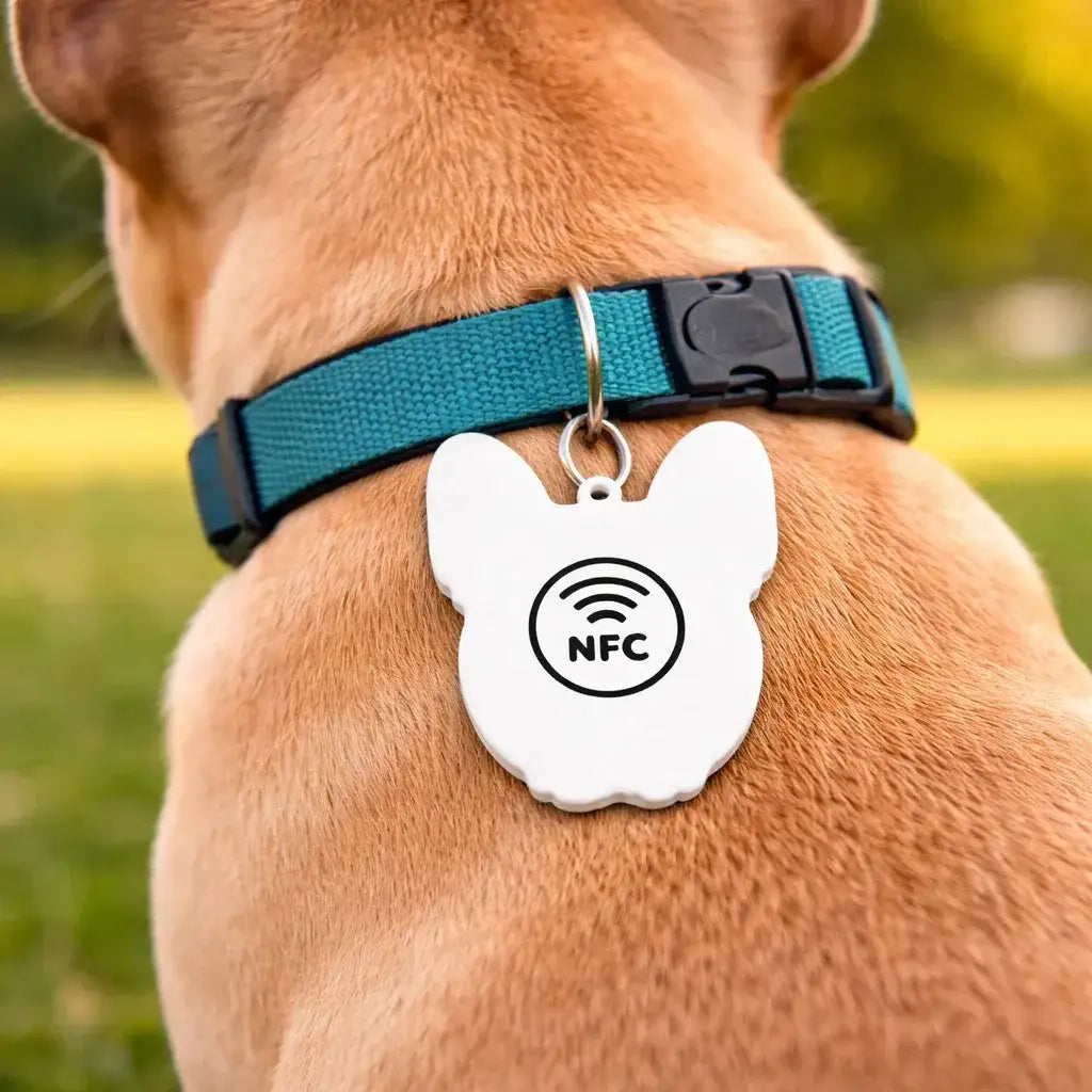 ClawMego Classic Taggo Custom Bulldog Pet Tag