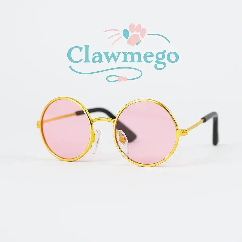 Adjustable Pet Sunglasses – UV Protection & Comfort Fit - Clawmego