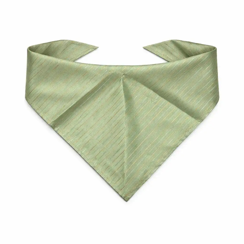 Clawmego Bandana for Dogs_Elegant Designer_Green