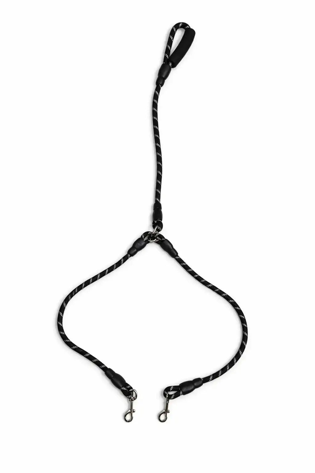Clawmego Heavy Duty Dual Dog Leash – Rope for Two Dogs