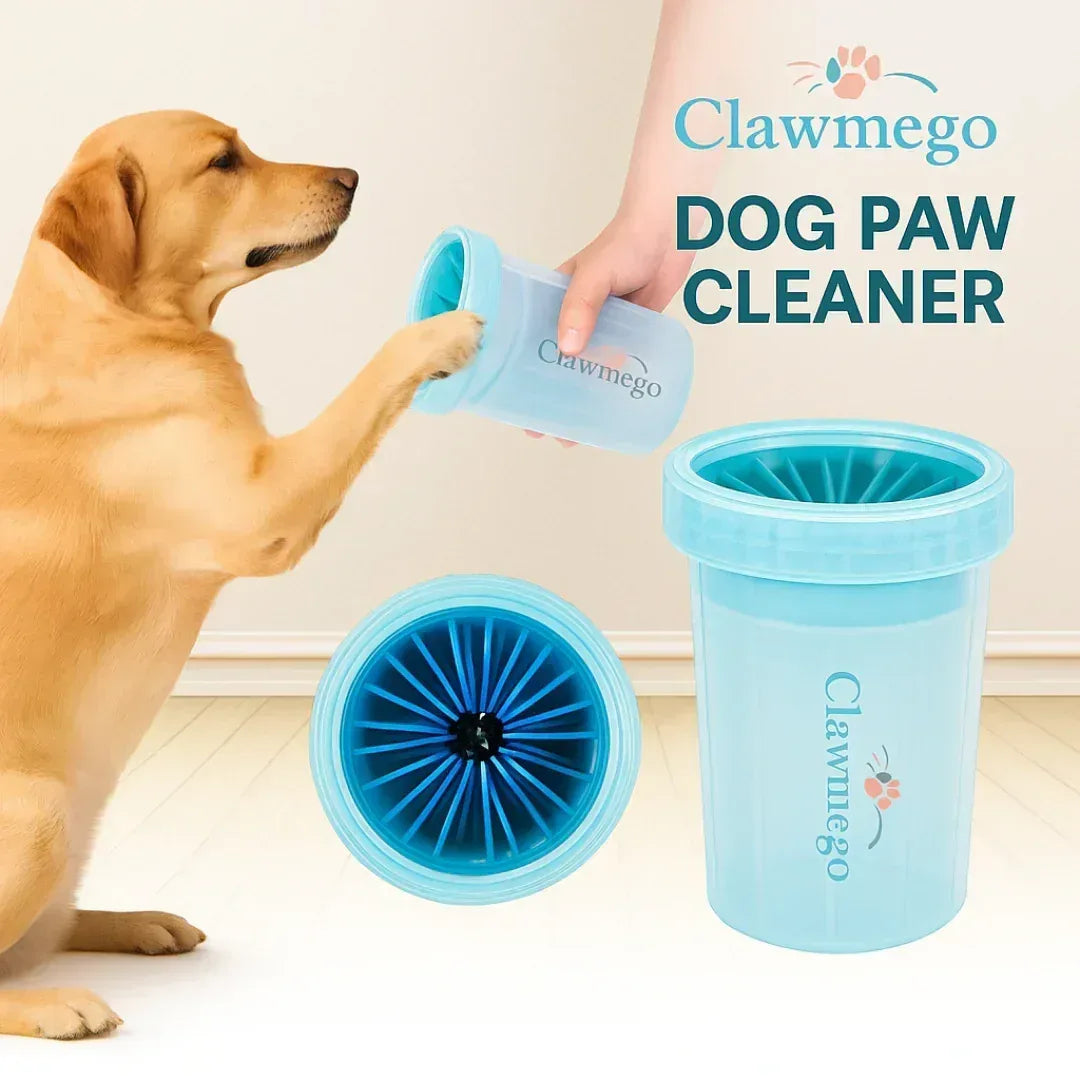 Paw Cleaning Cup – Portable Silicone Pet Paw Washer for Dogs & Cats - Clawmego