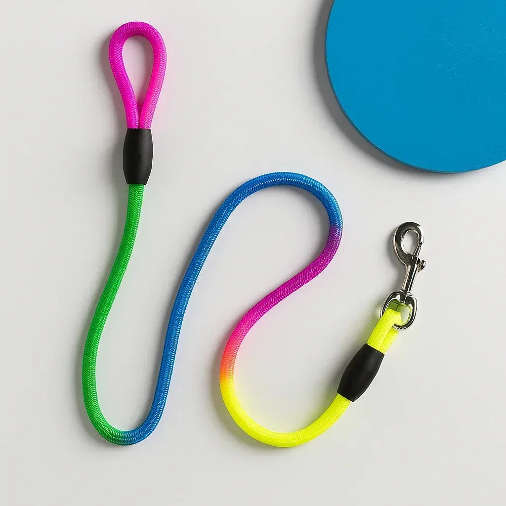 Puppy Rainbow Leash – Adjustable, Comfort Fit Pet Leash - Clawmego