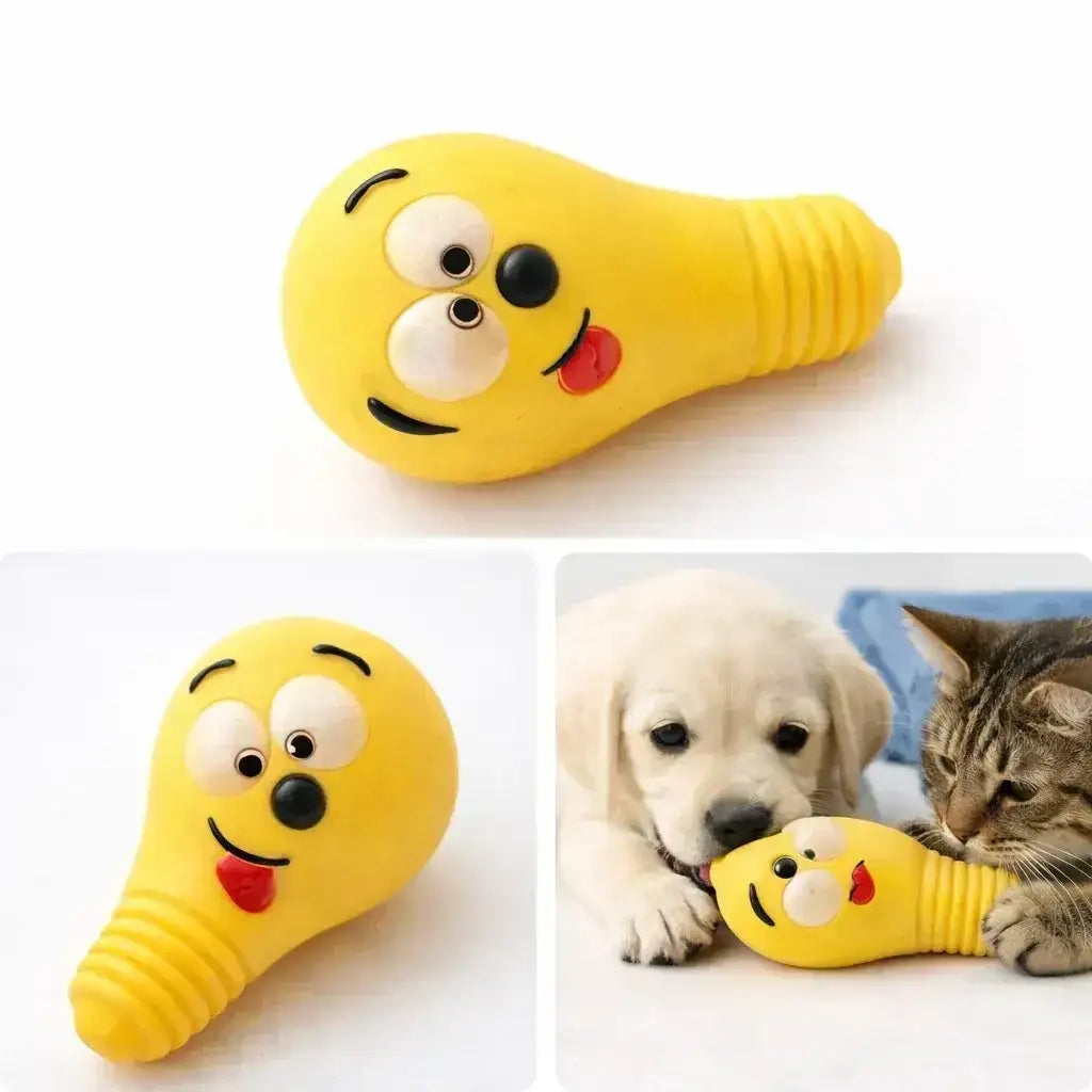 Clawmego Squeaky Bulb Dog Toy – Fun Interactive Play