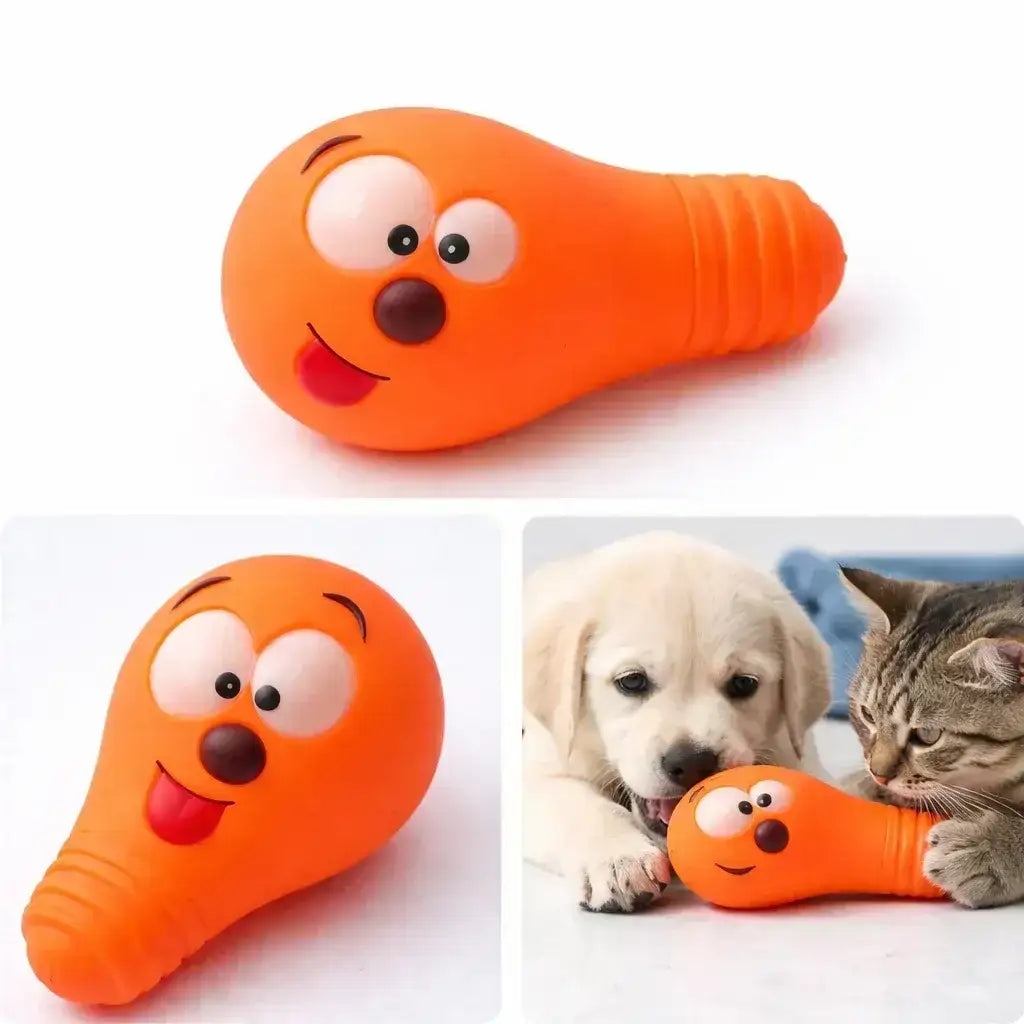 Clawmego Squeaky Bulb Dog Toy – Fun Interactive Play