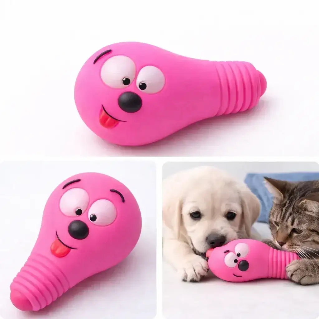 Clawmego Squeaky Bulb Dog Toy – Fun Interactive Play