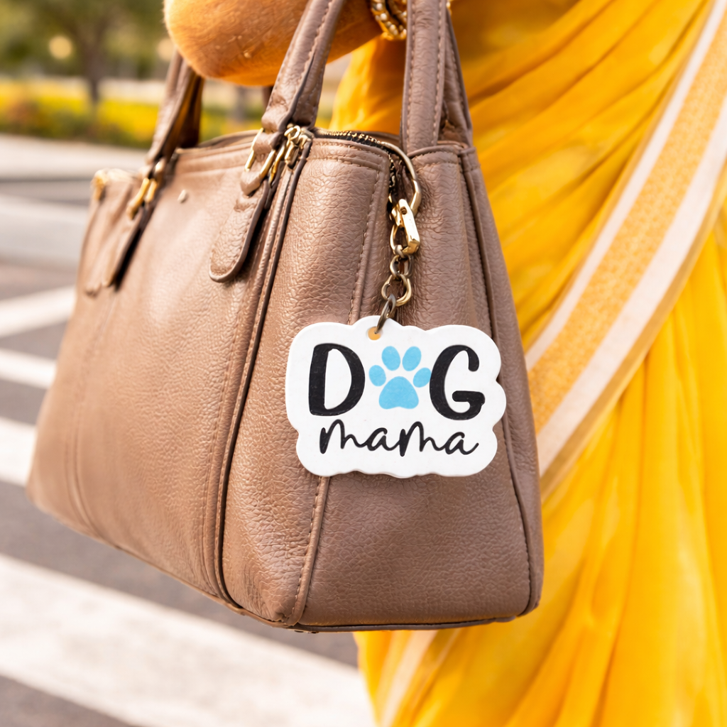 Keychain with DOG mama