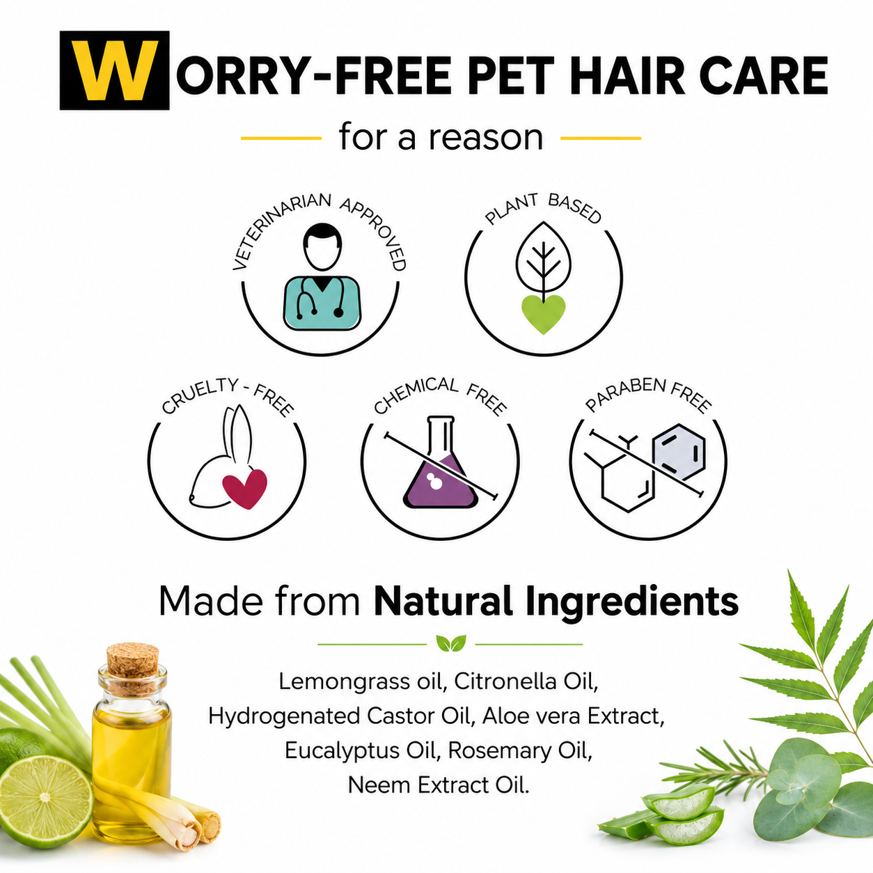 Moe Puppy Natural Anti-Tick Spray for Dogs & Cats – Flea Protection