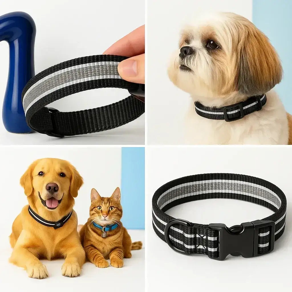 No-Pull Dog Harness, Padded Collar & Leash Combo - Clawmego