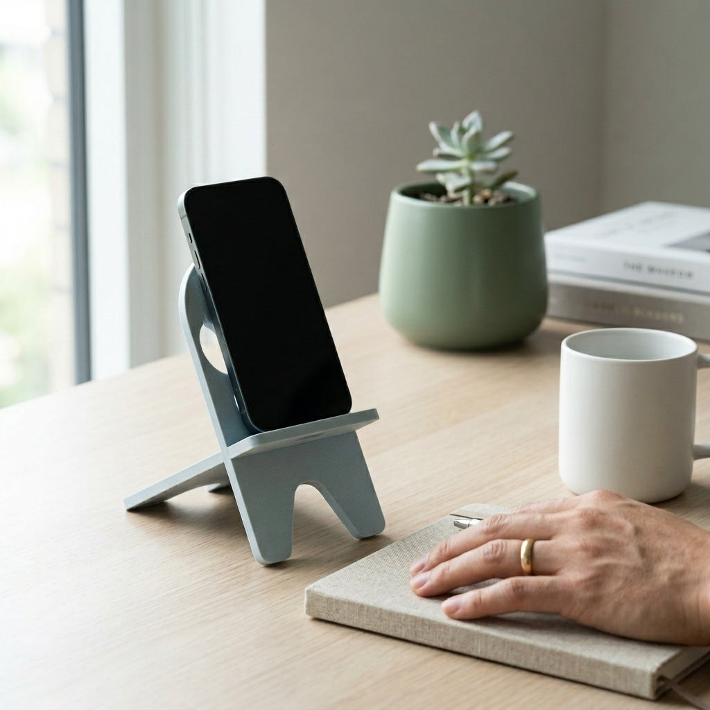 Paw design mobile stand with charging hole