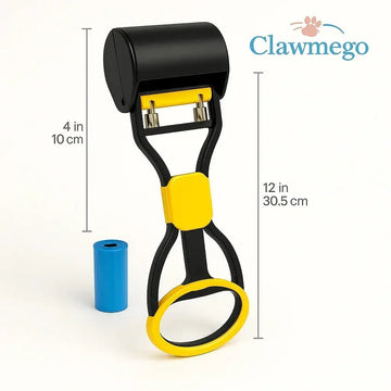Pet Poop Picker – Portable, Hygienic & Hands-Free Dog Waste Cleanup Tool - Clawmego