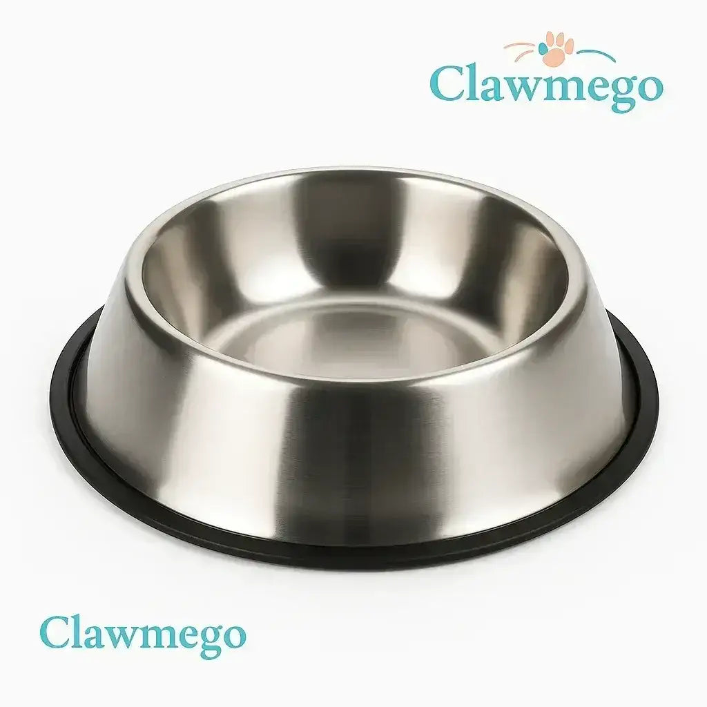 Premium Stainless Steel Dog Bowl – Non-Slip, Durable & Easy to Clean Sale - Clawmego